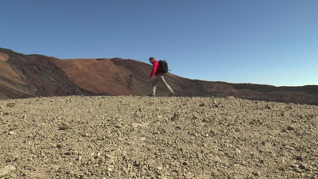 randonn&eacute;e dans le d&eacute;sert