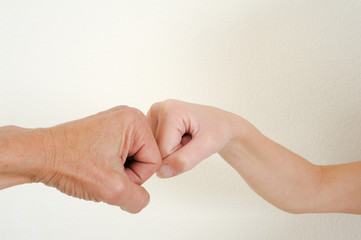 Challenge of two fists