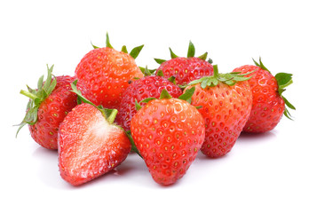 Strawberry isolated on a white background