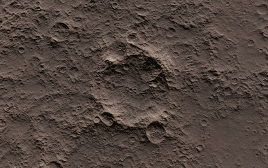 Moon surface