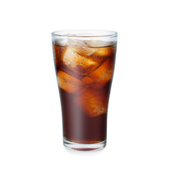 Full glass of cola