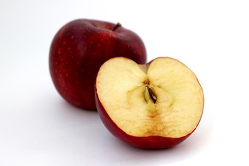 One and half apples