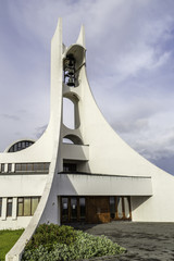 The church in Stykkisholmur, Iceland