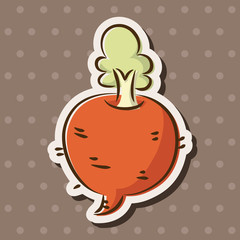 vegetable flat icon elements,eps10