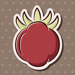 vegetable flat icon elements,eps10