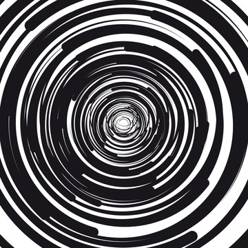 concentric circles abstract background