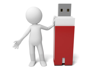 Obraz premium USB flash drive