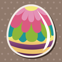 easter painting egg theme elements vector,eps