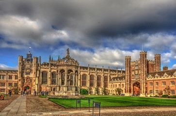 Fototapeta na wymiar Cambridge, Trinity College.