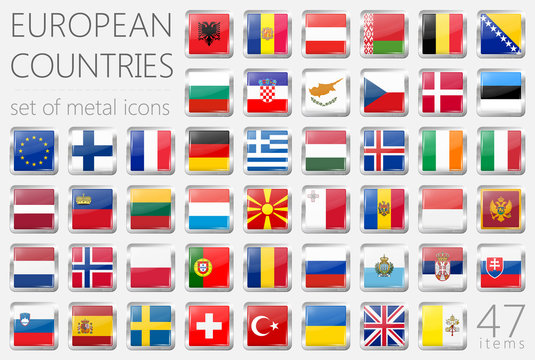European Country Flags