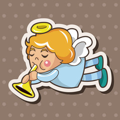 angel theme elements vector,eps