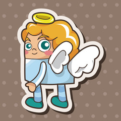 angel theme elements vector,eps