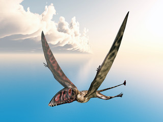 Pterosaur Dimorphodon © Michael Rosskothen