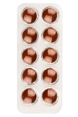 Fototapeta premium Pack of pills