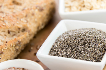 a fresh baked loaf of whole grains bread