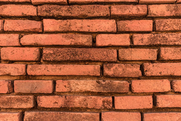Obraz premium Red old brick wall