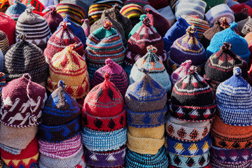 Hat sale in Morocco