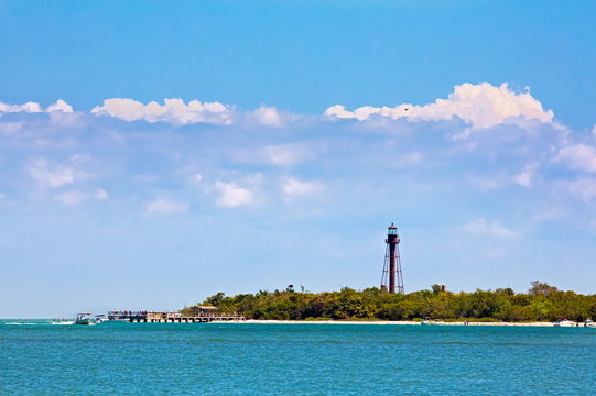 Sanibel Lighthouse and Pier