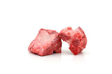 Fresh raw meat with bone