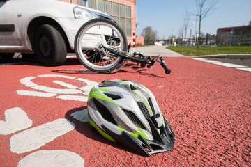 Fahrrad Unfall