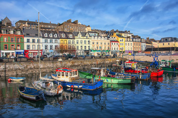 Fototapeta na wymiar Cobh city port in Ireland