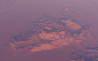 Mars Scientific illustration
