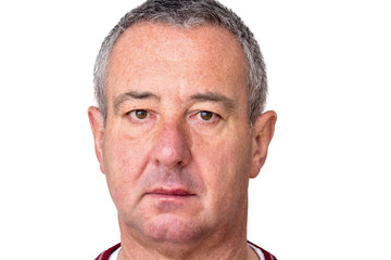 Fototapeta premium Tense Men Portrait