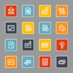 Finance and Banking icons