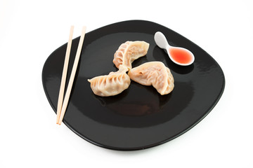 Chinese meat dumplings