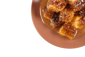 Honeycomb with honey
