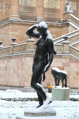 Naklejka premium National gallery museum Altre National galerie Berlin Germany