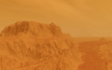 Fototapeta na wymiar Mars surface