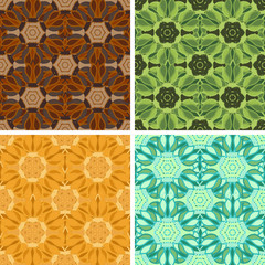 abstract art pattern set