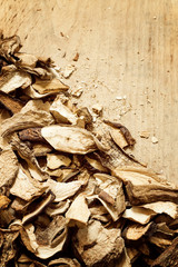 Dried porcini mushrooms