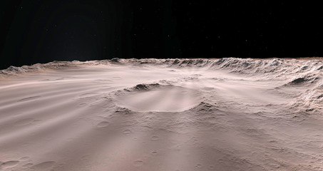 Moon scientific illustration © helen_f