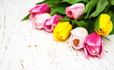 bouquet of  tulips