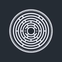 native ethnic art symbol