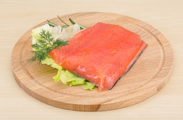 Salted salmon