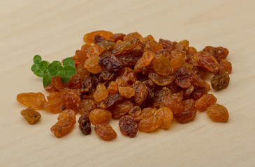 Raisin heap