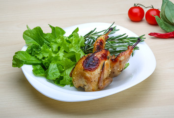 Roasted Quail