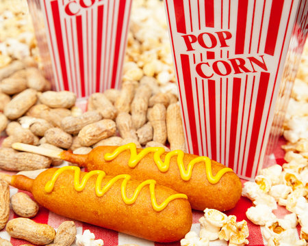 American Ballpark Junk Food