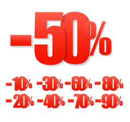 Sale Banner. Vector Illustration