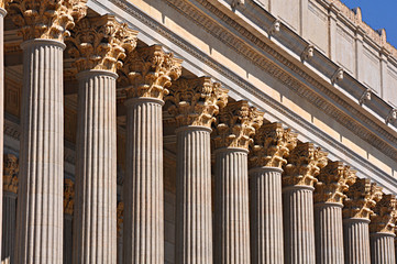 Obraz premium Palacio de Justicia de Lyon, Francia