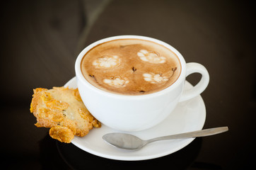 cup of coffee with latte art