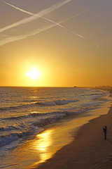 Sunset at California Beach