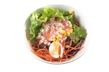 Delicious vegetable salad