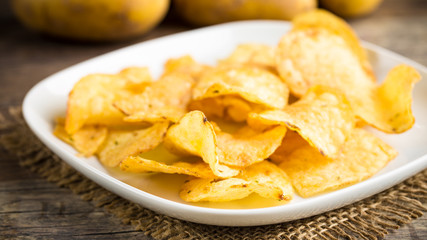Kartoffelchips - potato crisps