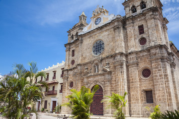 Fototapeta na wymiar Iglesia de San Pedro Claver