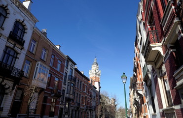Obraz premium Rue bruxelloise