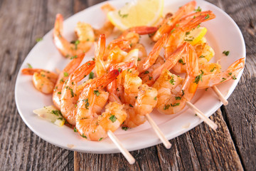 grilled shrimp